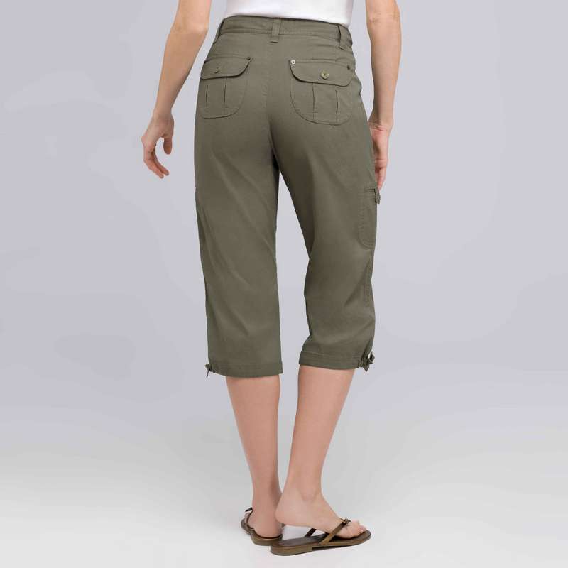 Light Weight Cargo Capri, Rustic Peach, large image number 1